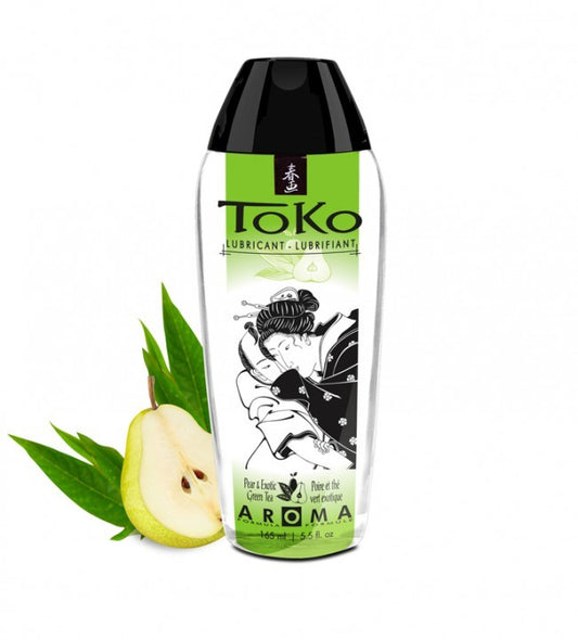 Toko Aroma Poire et Thé vert exotique - Lubrifiant 165 ml