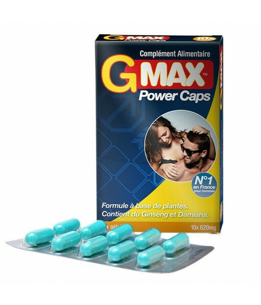 Gmax Power Caps Homme - 10 gélules