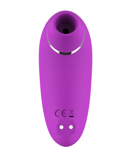 Vibromasseur clitoridien par embout de vibrations sur membrane violet USB - WS-NV053PUR