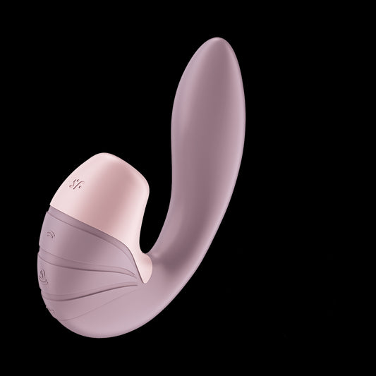 2 en 1 Vibromasseur point G avec stimulateur clitoris USB rose Supernova Satisfyer - CC597780