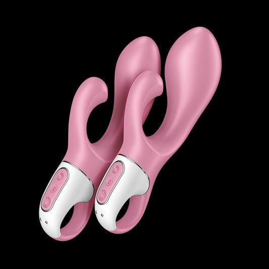 Vibromasseur Rabbit gonflant rose Air Pump Bunny 2 USB Satisfyer - CC597820